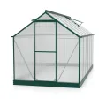 Vitavia Gewächshaus Triton 7500" inkl. Stahlfundament, smaragd grün, 7,5 m², 4 mm HKP | Wetterfestes & stabiles Treibhaus | Perfekt für Gemüse & Pflanzen | Robust & langlebig - Thumbnail 3