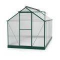 Vitavia Gewächshaus Triton 7500" inkl. Stahlfundament, smaragd grün, 7,5 m², 4 mm HKP | Wetterfestes & stabiles Treibhaus | Perfekt für Gemüse & Pflanzen | Robust & langlebig - Thumbnail 4