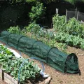 Pflanztunnel Netz, Garden Folientunnel 300x30x45cm, Faltbar Gartentunnel, Frühbeet Schutztunnel Gewächshaus mit Stecksystem, 6 Tunnelbögen Aufzucht Hochbeet Gemüsebeet Pflanzentunnel (Grün) - Thumbnail 9