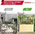 Schroth Home Frühbeet, Frühbeetaufsatz, Frühbeetkasten, Anzuchtkasten für Hochbeet, Blumenkasten, Anzucht Gewächshaus, Hochbeet Abdeckung, Pflanzkasten Minigewächshaus – 120 x 80 x 40 cm - Thumbnail 2