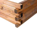 Greenspot - Hochbeet Holz - Kräuterbeet für Garten - 120x80 - aus Echtholz, Imprägniert - Gemüsebeet, Blumenbeet, Pflanzkübel XXL, Pflanzkasten - Timber Palisanderbraun - Thumbnail 3