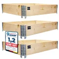 Schroth Home Frühbeete Hochbeete 120 x 80 x 100 cm – Frühbeet - Anzuchtgewächshaus - Hochbeet Abdeckung inkl. 3 Faltrahmen 120 x 80 x 20 (Frühbeet komplett) - Thumbnail 10