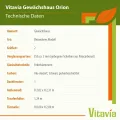 Vitavia Gewächshaus Orion 5000" | 5,0 m² | 3 mm ESG | Schwarz pulverbeschichtet | Formschönes Runddach | Doppelschiebetür & Dachfenster | Langlebig & stilvoll - Thumbnail 5