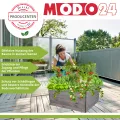 Hochbeet Holz, Kräuterbeet, Gartenbeet, Pflanzkasten, Blumenbeet, für Garten und Terrasse, Kiefernholz, Massivholz, Naturholz, Gemüsegarten, Abmessungen 36x120x30 cm, Farbe: Braun - Thumbnail 2