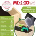 Hochbeet Holz, Kräuterbeet, Gartenbeet, Pflanzkasten, Blumenbeet, für Garten und Terrasse, Kiefernholz, Massivholz, Naturholz, Gemüsegarten, Abmessungen 36x120x30 cm, Farbe: Braun - Thumbnail 6