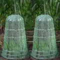 Pflanzenhut, Pflanzhütchen für Salatpflanzen zum Schutz vor Vögeln, Schnecken, Frost oder Witterung - Schützt Pflanzen vor Tierfraß,Kann mit einem Schneckenkragen verwendet werde. - Thumbnail 10