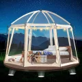 Bubble Zelt, Transparentes Zelt im Freien, Garten Iglu, Bubble House Zelt, Zelt Outdoorbubble, Bubble Iglu Zelt, Iglu Pavillon, Iglu-Kuppel, Garten, Terrasse, Überdachung, Unterschlupf. - Thumbnail 5