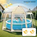 Bubble Zelt, Transparentes Zelt im Freien, Garten Iglu, Bubble House Zelt, Zelt Outdoorbubble, Bubble Iglu Zelt, Iglu Pavillon, Iglu-Kuppel, Garten, Terrasse, Überdachung, Unterschlupf. - Thumbnail 4