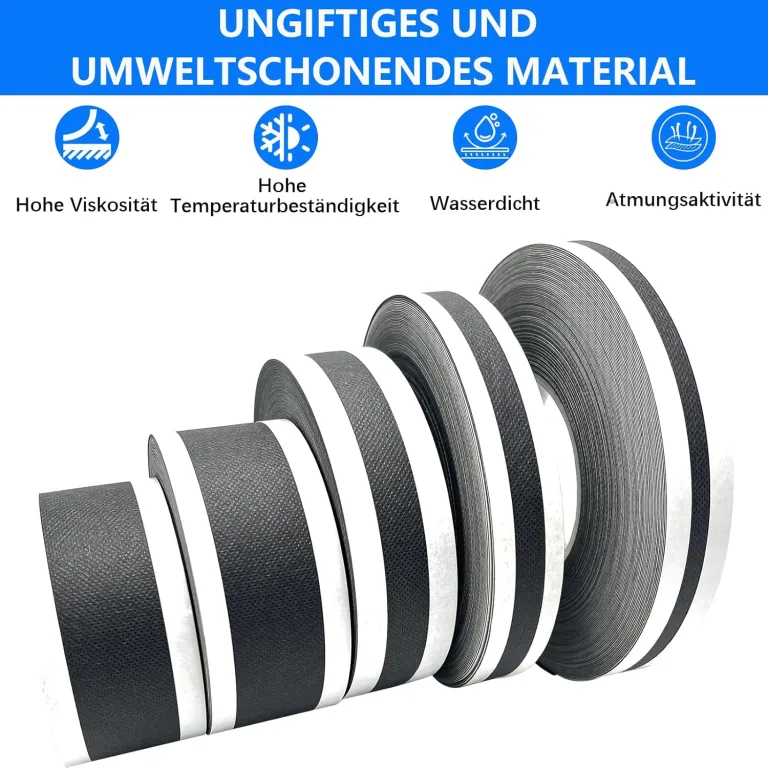 Gewächshaus Klebeband Anti Dust Tape 10m, Selbstklebend Kantenverschlussband für Stegplatten und Hohlkammerplatten von 4-10 mm (25mm Breit) – Bild 2