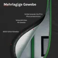 WOLTU Growzelt Gewächshaus Gartenhaus Indoor, aus Oxford-Gewebe, hochreflektierendem Material mit Belüftungsöffnungen & Beobachtungsfenstern, für Balkon Garage, Schwarz, 80x80x180 cm - Thumbnail 3