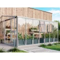 Vitavia Anlehn-Gewächshaus Helena 8600", Aluminium, 8,6 m², 3 mm ESG, 10 mm HKP | Wetterfestes & stabiles Wand-Gewächshaus zur Pflanzenanzucht | Ideales Treibhaus für Gemüse, Kräuter & Blumen - Thumbnail 8