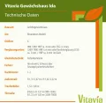 Vitavia Anlehn-Gewächshaus Ida 5200", smaragd grün, 5,2 m², 4 mm HKP | Wetterfestes & stabiles Wand-Gewächshaus zur Pflanzenanzucht | Ideales Treibhaus für Gemüse, Kräuter & Blumen - Thumbnail 5