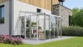 Vitavia Anlehn-Gewächshaus Helena 7000", Aluminium, 7,0 m², 3 mm ESG, 10 mm HKP | Wetterfestes & stabiles Wand-Gewächshaus zur Pflanzenanzucht | Ideales Treibhaus für Gemüse, Kräuter & Blumen - Thumbnail 1