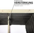 Hochbeet PLANTO 117x59x77 (BxTxH) aus Natürlicher Kiefer, Blumenbeet aus Holz, Wetterfest, Innen- und Außenbereich, Kräuterbeet für Garten, Balkon und Terrasse, Einfaches Stecksystem - Thumbnail 6