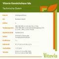 Vitavia Anlehn-Gewächshaus Ida 5200", schwarz, 5,2 m², 4 mm HKP | Wetterfestes & stabiles Wand-Gewächshaus zur Pflanzenanzucht | Ideales Treibhaus für Gemüse, Kräuter & Blumen - Thumbnail 5