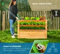 WESTMANN Premium Hochbeet aus Lärchenholz mit Aussaatkalender | Natur | 125x91x73 cm | Kräuterbeet | Holzhochbeet zum Bepflanzen von Gemüse & Kräutern - Thumbnail 5