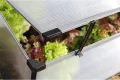 Vitavia Frühbeet Levana 2", mit Aufstelldach, grau | Wetterfest aus Zincalume® | Ergonomisch & Rückenschonend | Schutz vor Schnecken & Unkraut | Perfekt für Gemüse & Blumen - Thumbnail 3
