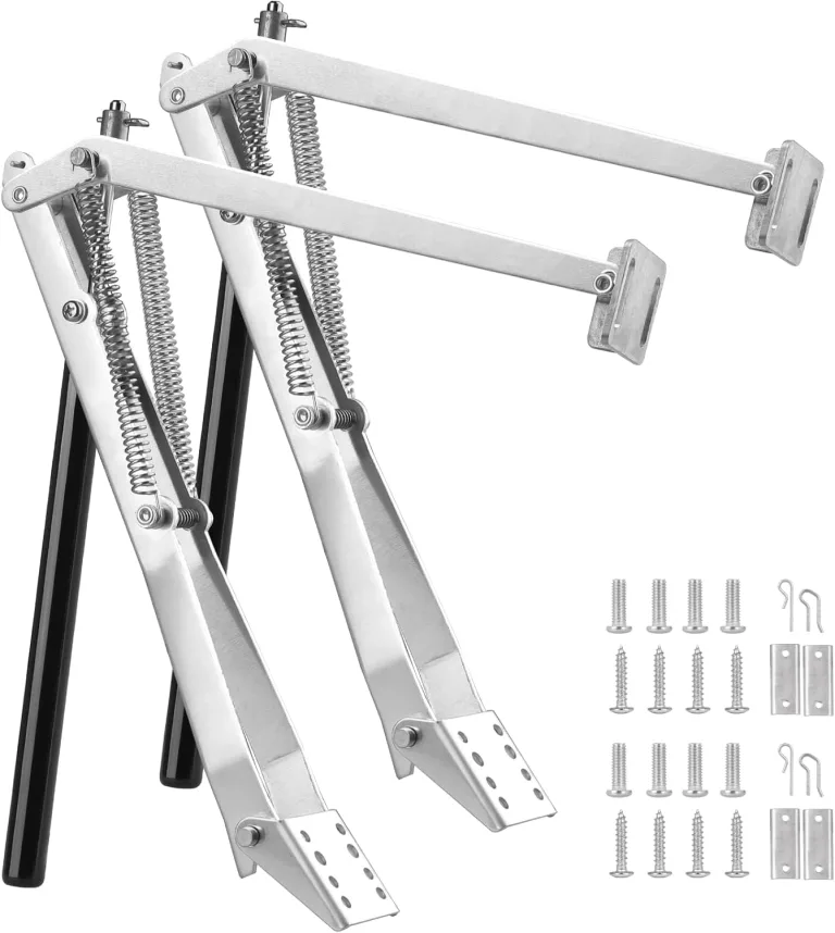 Automatischer Fensteröffner für Gewächshaus, Fensterheber Gewächshaus Doppelfeder, Hubkraft 15 kg, Automatisches Öffnen und Schließen durch Temperatursteuerung, Geeignet für die Gewächshäuser (2PCS) – Bild 1