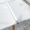 casa pura | Gewächshausplatten 14x | 60,5 x 121 cm - | Polycarbonat (PC) | Hohlkammerplatte - Doppelstegplatte (Transparent, 4 mm) - Thumbnail 6