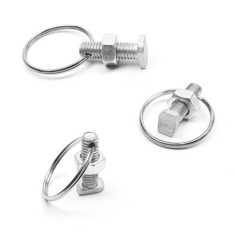 Gewächshausschrauben und -ringe für Gewächshaus, Gewächshauszubehör, Aluminium-Gewächshausmuttern und -schrauben, Aufhängeringe (Bolts & Nuts With Rings- 20pcs) – Bild 4