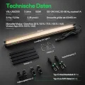 VIVOSUN LumaRay Under Canopy Grow Lampe, Vollspektrum Dimmbares LED Pflanzenlampe für Growzelte und Gewächshäuser, SGS Kompatibel, 100W, 1er Pack, 1m - Thumbnail 5