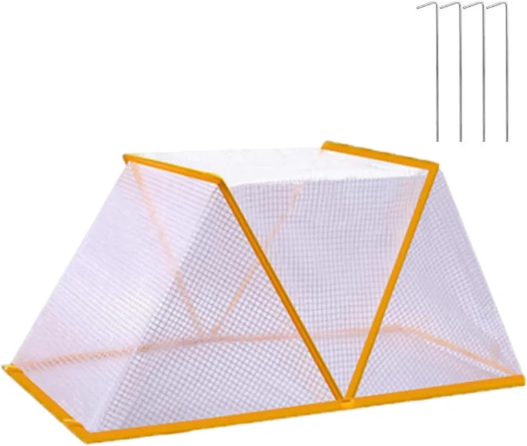 Pflanzen Hochbeet Abdeckung, Faltbare Hochbeetabdeckung für Garten, 80 x 34 x 35 cm Abdeckung für Hochbeete, Pflanzenabdeckung Beetabdeckung, Pflanzenschutzgitter zum Schutz von Gemüse (Groß * 2) – Bild 8