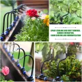 Bewässerungssystem Garten bewässerung Gartenbewässerungssysteme 15M Tropfbewässerungssystem Hochbeet, 25 Directional Brass Spray Nozzles für Outdoor-Nebelkühlsystem, Bauernhof Rasenbewässerung - Thumbnail 5