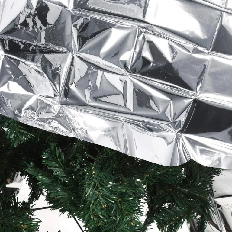 Pflanzen Reflektierende Folie, PETP Folie Silber Garten Gewächshaus Grow Light Zubehör, 210 * 155 cm, reflektierendes Licht für Pflanzenwachstum – Bild 5