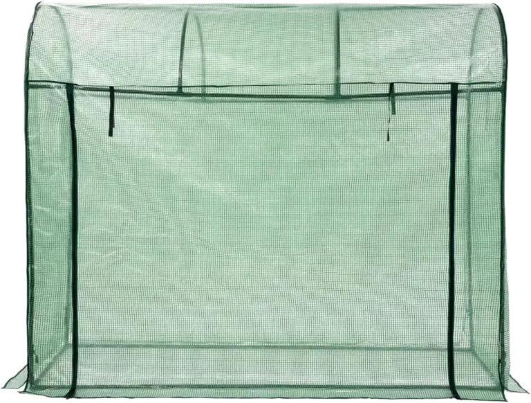 Gewächshaus mit Reißverschluss-Tür 200 x 80 x 170 cm, Frühbeet, Tomatenhaus, Treibhaus, Greenhouse, Garten Zubehör – Bild 4