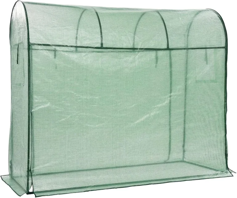 Gewächshaus mit Reißverschluss-Tür 200 x 80 x 170 cm, Frühbeet, Tomatenhaus, Treibhaus, Greenhouse, Garten Zubehör – Bild 6