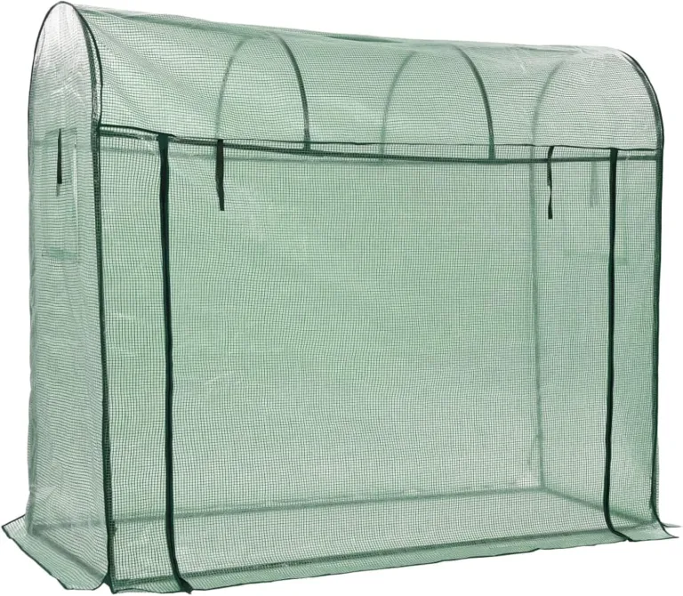 Gewächshaus mit Reißverschluss-Tür 200 x 80 x 170 cm, Frühbeet, Tomatenhaus, Treibhaus, Greenhouse, Garten Zubehör – Bild 3