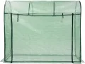 Gewächshaus mit Reißverschluss-Tür 200 x 80 x 170 cm, Frühbeet, Tomatenhaus, Treibhaus, Greenhouse, Garten Zubehör - Thumbnail 4