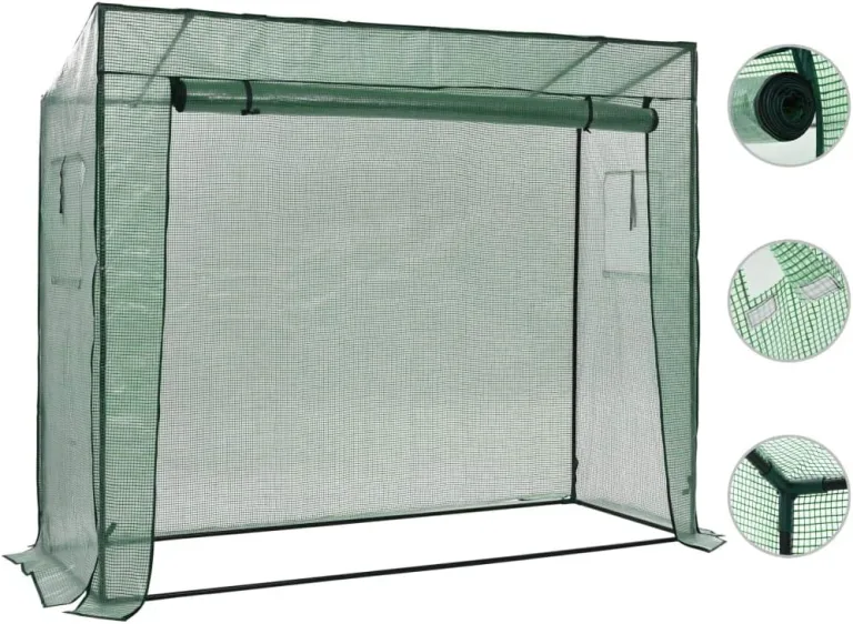 Begehbares Gewächshaus 200 x 80 x 173 cm, Frühbeet, Tomatenhaus, Treibhaus, Greenhouse, Garten Zubehör – Bild 2