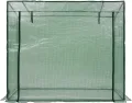 Begehbares Gewächshaus 200 x 80 x 173 cm, Frühbeet, Tomatenhaus, Treibhaus, Greenhouse, Garten Zubehör - Thumbnail 7