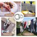 20 Stück Ringmutter M6 Ringschraube Edelstahl Augenmutter Innengewinde Ösenmutter Edelstahl Ringösen Hebegeräte Zubehör für Seilmontage Anhänger Gewächshaus Schaukelständer Blumentöpfe - Thumbnail 4