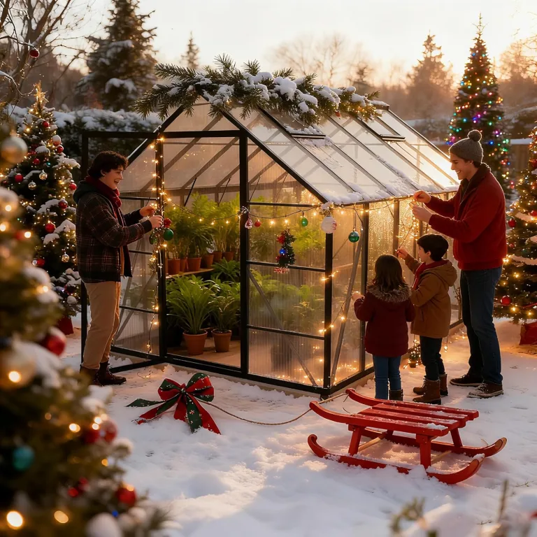 Froadp Gewächshaus aus Aluminium mit Fundament 380x250x205cm Gartengewächshäuser 4mm PC-Hohlkammerplatten Wetterfest Treibhaus, Tomatenhaus mit Fenstern Treibhaus für Garten & Aufzucht – Bild 9