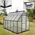UISEBRT Treibhaus für Tomatenbau mit Fundament, UV- & Frostgeschützt - Thumbnail 2