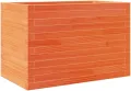 Gecheer Pflanzkübel Wachsbraun 70x40x45,5 cm Massivholz Kiefer Robustes Holzrahmen für Garten Dekoration - Thumbnail 8