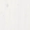 Gecheer Pflanzkübel Weiß 90x90x49 5 cm Massivholz Kiefer großes Fassungsvermögen dekorative Funktion für Gärten Balkone Terrassen - Thumbnail 9