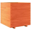 Gecheer Pflanzkübel Wachsbraun Massivholz Kiefer großes Fassungsvermögen dekorative Funktion für Gärten Balkone Terrassen - Thumbnail 4