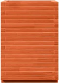 Gecheer Pflanzkübel Wachsbraun 50x50x72 cm Massivholz Kiefer großer Raum für Pflanzen Dekoration für Gärten Balkone Terrassen - Thumbnail 7