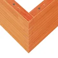Gecheer Pflanzkübel Wachsbraun, 70x70x45,5 cm, Massivholz Kiefer, robust, viel Platz für Pflanzen, offener Boden - Thumbnail 8