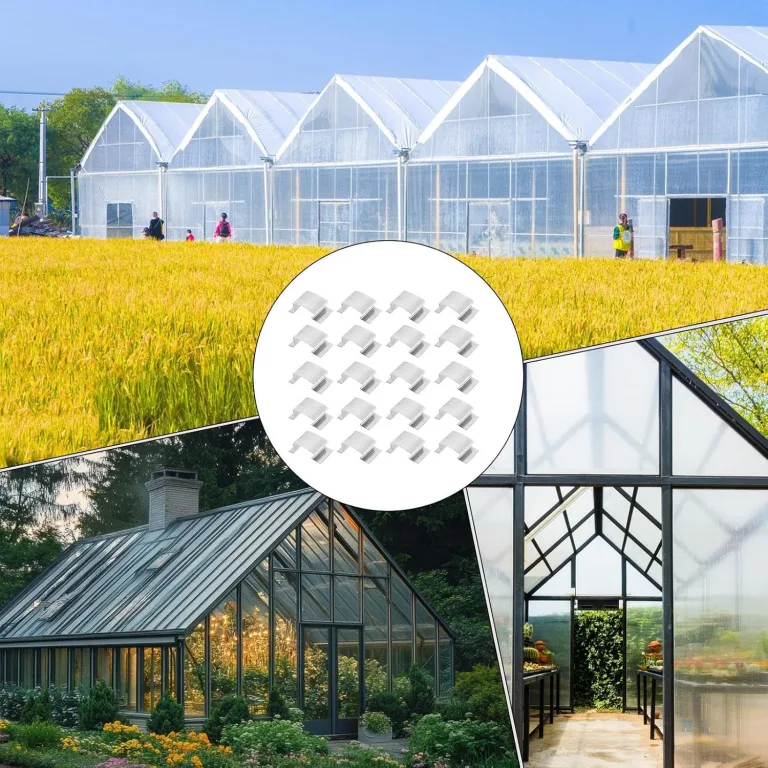 Klammern für Gewächshaus Glas | 25 Stück Federklammern für Gewächshaus aus Glas | Rostfreie Klemmen zur Befestigung von Garten, Außenbereich und Konserven im Gartenbau – Bild 3