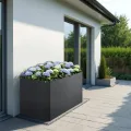 Metzler Hochbeet für den Garten – Stahl in Eisenglimmer | Witterungsbeständiges Metall-Gartenbeet, Pflanzenbeet, Blumenhochbeet | 150 x 75 x 77 cm - Thumbnail 2