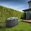 Metzler Hochbeet für den Garten – Stahl in Eisenglimmer | Witterungsbeständiges Metall-Gartenbeet, Pflanzenbeet, Blumenhochbeet | 150 x 75 x 77 cm - Thumbnail 3