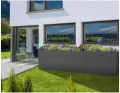 Metzler Hochbeet für den Garten oder Balkon – Stahl in Eisenglimmer | Witterungsbeständiges Metall-Gartenbeet, Pflanzenbeet, Blumenhochbeet | 100 x 50 x 77 cm - Thumbnail 9
