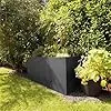 Metzler Hochbeet für den Garten oder Balkon – Stahl in Eisenglimmer | Witterungsbeständiges Metall-Gartenbeet, Pflanzenbeet, Blumenhochbeet | 100 x 50 x 77 cm - Thumbnail 2