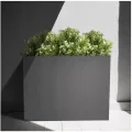 Metzler Hochbeet für den Garten oder Balkon – Stahl in Eisenglimmer | Witterungsbeständiges Metall-Gartenbeet, Pflanzenbeet, Blumenhochbeet | 100 x 50 x 77 cm - Thumbnail 4