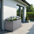 Metzler Hochbeet für den Garten – Stahl in Grau | Witterungsbeständiges Metall-Gartenbeet, Pflanzenbeet, Blumenhochbeet | 150 x 75 x 77 cm - Thumbnail 3