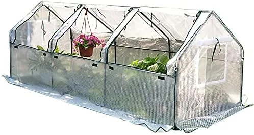 Anlehn-Gewächshaus Aluminium Mini für Tomaten - Bild 1